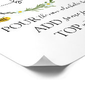 Bee Mam-osa Bar Sign Poster (Hoek)