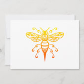 Bee Maori Style Polynesiaans Tribaal Tattoo Gift I Save The Date (Voorkant)