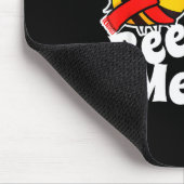 Bee Merry _ Cute Honey Bees Santa Claus _ Christma Muismat (Hoek)