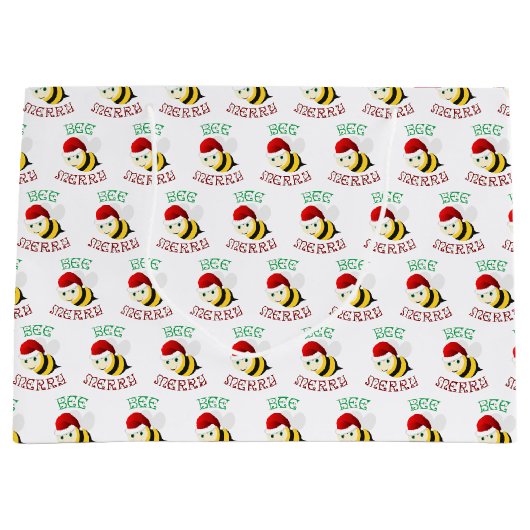 Bee Merry Groot Cadeauzakje (Voorkant)