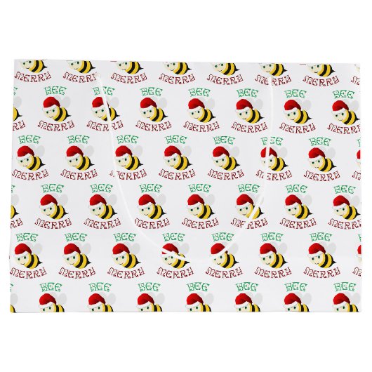 Bee Merry Groot Cadeauzakje (Achterkant)