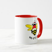 Bee Merry Holiday Cup Mok (Voorkant rechts)