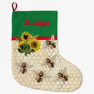 Bee Merry kerstbloem Grote Kerstsok