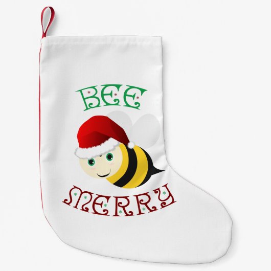 Bee Merry Kleine Kerstsok (Voorkant)