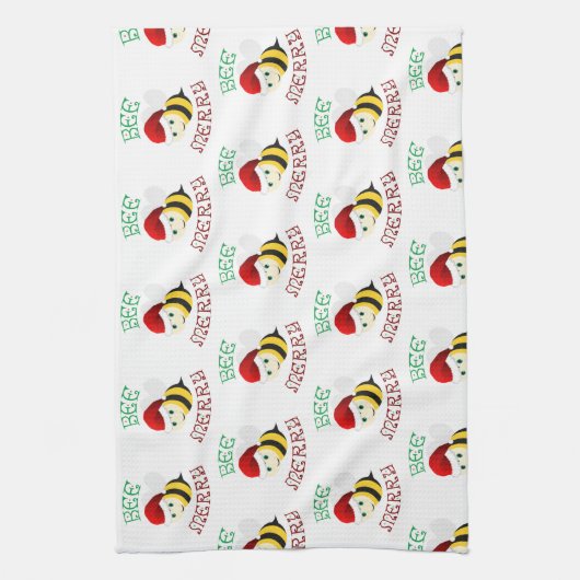 Bee Merry Theedoek (Verticaal)