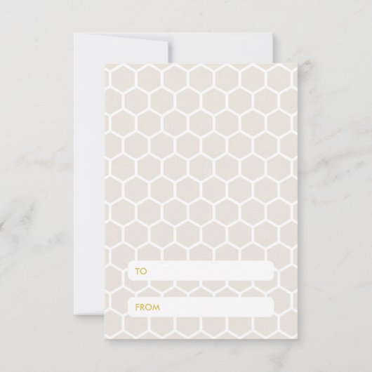 Bee Mijn Valentijn Classroom Valentijn Kaart (Achterkant)