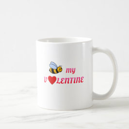 Bee Mijn Valentijn Red Koffiemok