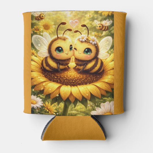 BEE Mijne Zonnebloem Blikjeskoeler (Voorkant)
