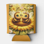 BEE Mijne Zonnebloem Blikjeskoeler (Achterkant)