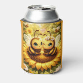 BEE Mijne Zonnebloem Blikjeskoeler (Blikje Achterkant)