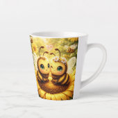 BEE Mijne Zonnebloem Latte Mok (Rechts)