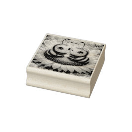 BEE Mijne Zonnebloem Rubberstempel