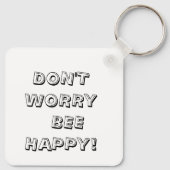 BEE Mijne Zonnebloem Sleutelhanger (Achterkant)