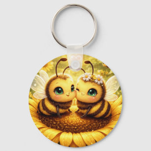 BEE Mijne Zonnebloem Sleutelhanger