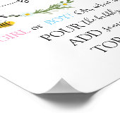 Bee Mimosa Bar Poster (Hoek)