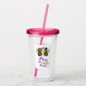 Bee Mine And I Will Bee Yours Acryl Drinkbeker (Achterkant)