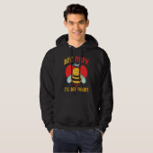 Bee Mine And I'll Bee Yours Hearts Valentine's Day Hoodie (Voorkant volledig)