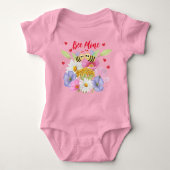 Bee Mine Baby Jersey Bodysuit (Voorkant)