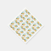 Bee Mine Bumblebeenpatroon Servet (Hoek)