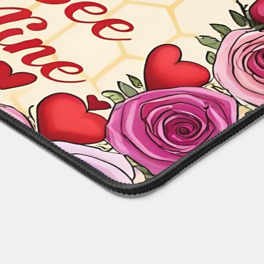 Bee Mine Floral Love Lijst Bureaumat (Hoek)