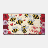 Bee Mine Floral Love Lijst Bureaumat (Voorkant)