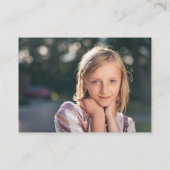 Bee Mine Flowers Pink Red Classroom Valentijn Informatiekaartje (Achterkant)