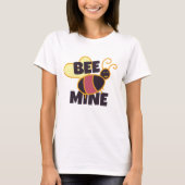 Bee Mine for Valentine Gift T-shirt (Voorkant)