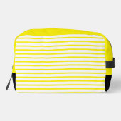 Bee Mine Gestreepte Reiszak Toilettasje (Achterkant)