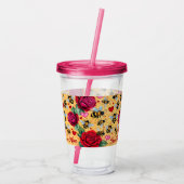 Bee Mine Golden Honey Acryl Drinkbeker (Achterkant)