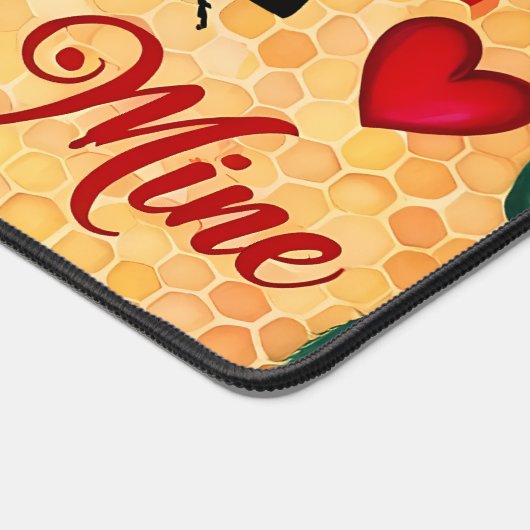 Bee Mine Golden Honey Love Bureaumat (Hoek)