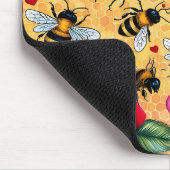 Bee Mine Golden Honey Love Muismat (Hoek)