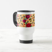 Bee Mine Golden Honey Reisbeker (Voorkant links)