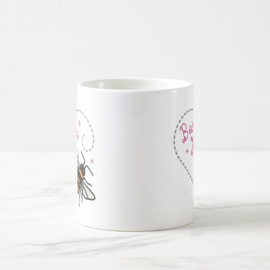 Bee Mine Heart Valentijnsdag Koffiemok (Center)