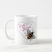 Bee Mine Heart Valentijnsdag Koffiemok (Links)