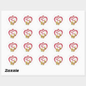 Bee Mine Honey Ronde Sticker (Vel)