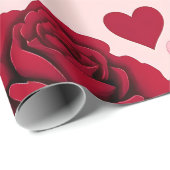 Bee Mine Love Buzz Design Cadeaupapier (Rol Hoek)