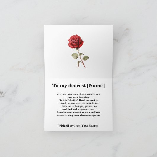 Bee Mine Love Buzz Design Feestdagen Kaart (Binnen)