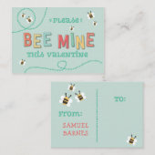 BEE MINE NOTITIEKAARTJE (Voorkant / Achterkant)