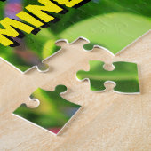 Bee Mine-Valenpuzzle Jigzaag Puzzle Legpuzzel (Zijkant)