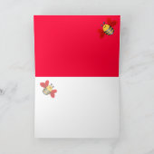 BEE MINE VALENTIJN door SHARON SHARPE Feestdagen Kaart (Binnen)