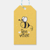 Bee Mine Valentijnsdag Gift Label Cadeaulabel (Voorkant)