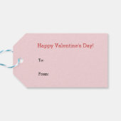 Bee Mine Valentijnsdag Hangende Gift Label Cadeaulabel (Achterkant Horizontaal)