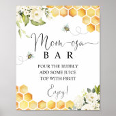 Bee Mom Osa Bar Teken Poster (Voorkant)