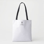  Bee Monogram Moeder van de Bruidegom Tote Bag (Voorkant)