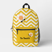 Bee Mooie Print Cut Naaien Rugzak (Voorkant)