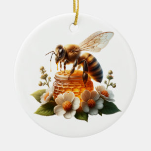 Bee My Honey   Lief romantisch cadeau Keramisch Ornament