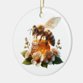 Bee My Honey | Lief romantisch cadeau Keramisch Ornament (Links)