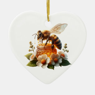 Bee My Honey   Lief romantisch cadeau Keramisch Ornament