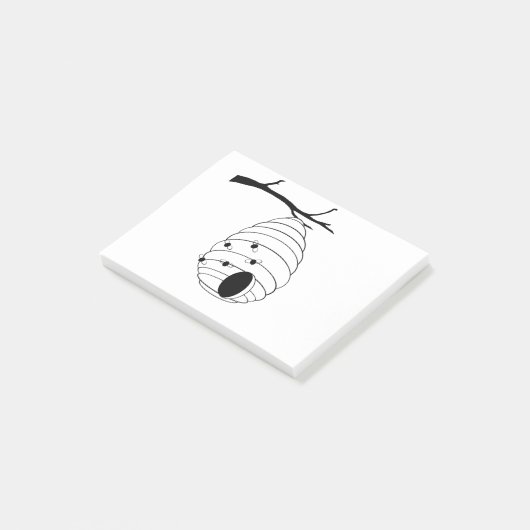 Bee My Honey Schets Post-it® Notes (Schuin)