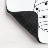 Bee My Honey Sketch Muismat (Hoek)